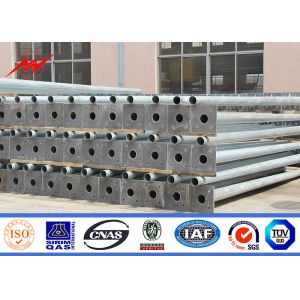 China 10m ISO Certificate Q235 Street Light Poles Hot Dip Galvanization on sale
