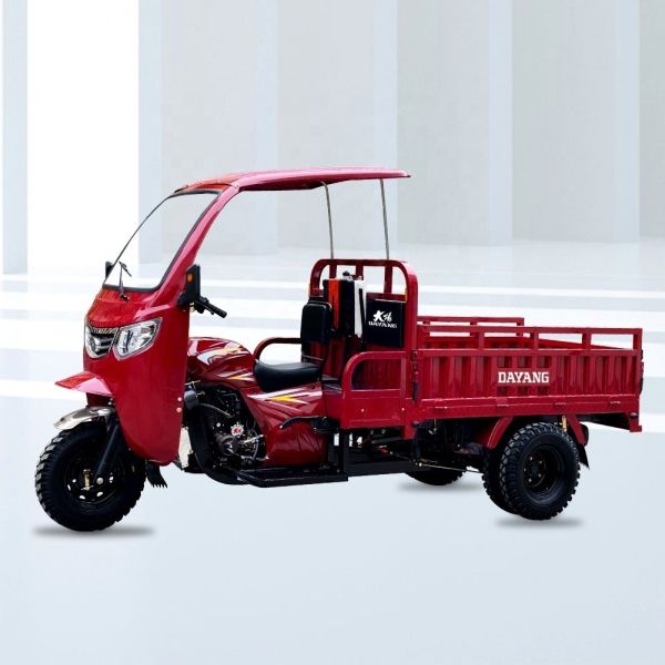 3 Wheeler Motorcycle Tuc Tuc with 5.0-12 Tyre and Front Disc Rear Drum Brake