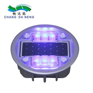 Waterproof Solar Road Stud Changeable Solar Dock Deck Light High Capacity