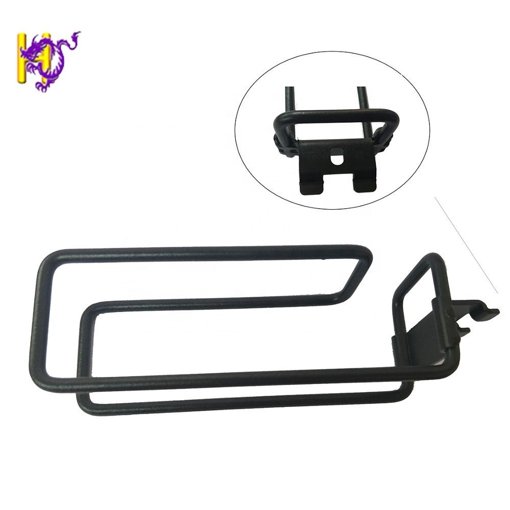 Black Galvanized Wire Forming Spring Bending Clips Fastener