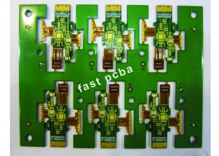 PI 0.15MM 2 Layers Rigid Flex PCB with Immersion Gold for Telecom Communication