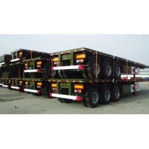 Electrical System 60 Ton Semi Trailer Trucks With 2 Legs And 12 Tires