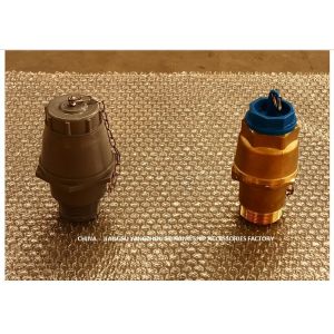 IMPA233390 Large Cabin Check Valve Sewage Drainage Valve Body Copper Internal