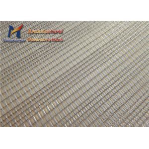0.3mm 1.0mm Glass Wire Mesh Architectural Decorative SS316