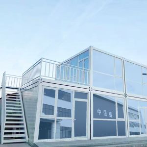 Luxury Folding Fast Assembly Container House 2 Storey