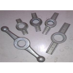 Silver Painting Scaffolding Leveling Jacks Ringlock Screw Jacks For House