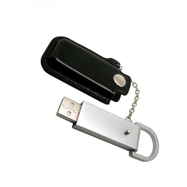 Quality Hot selling Leather USB Flash Disk, Promotional Gifts USB 2.0 Leather USB Flash Drive wholesale
