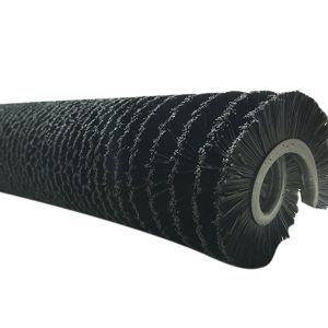 China Conveyor and Bakery Nylon Cleaning Sprial Brush Roller on sale