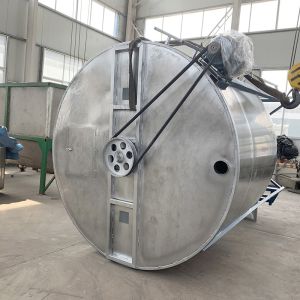 Max. Loading Volume of 6000 L SUS304 Vertical Type Plastic Screw Ribbon Mixer