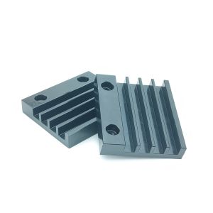 Customized Sheet Metal Steel Stamping Parts with Black Powder Coating Surface