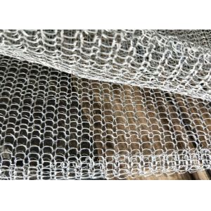 Blanket Mesh / Foil Stainless Steel Knitted Fume Filter Demister Mesh Long