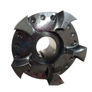 Double Flange Flexible Jaw Coupling Spider For Heavy Machinery