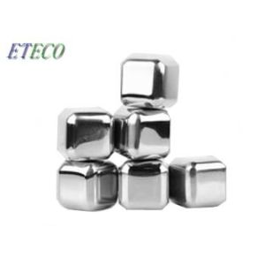 Reusable Stainless Steel Cooler Stones Non Corrode Drawstring Pouch Availiable