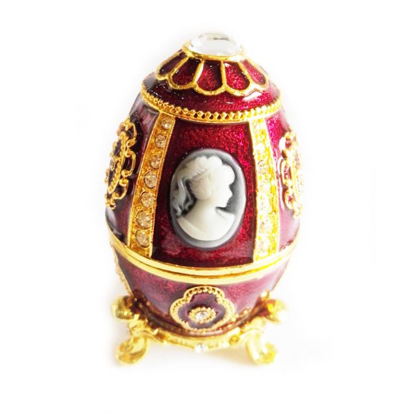 Faberge egg jewelry trinket boxes easter eggs jewelry box vintage home decor Christmas gifts decoration Russian Craft