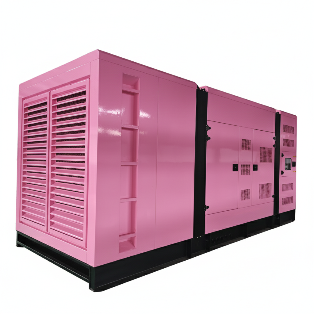 1250kva 1000kw Silent Type Diesel Generator for Engine Three Phase Auto Start ATS Option LCD Digital Display 50/60Hz