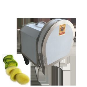 150KG/H Vegetable Processing Equipment / Desktop Restaurant Green Onion Chili