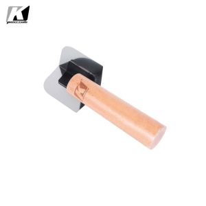 China Small Finishing Stainless Steel Trowel Three Quarter Rustproof on sale