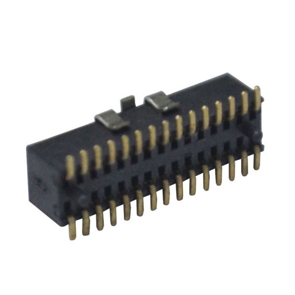 Quality Surface Mount Pin Header Double Row 30 Pin Female Connector With CAP Type wholesale