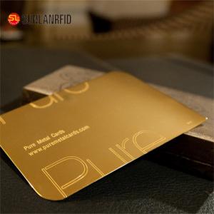 Cheap Customize Cheap Embossed Thick Plastic Pvc Luxury Foil Gold Metal Business Cards Printing for sale