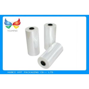 China Eco - friendly 40 - 50 mic Transparent PETG Shrinkable Sleeve Label Films For Beverage on sale