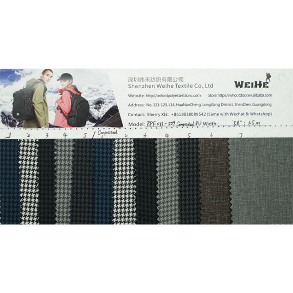 PU Coated Composited 100% Nylon Oxford Fabric Printed For Outdoor Products