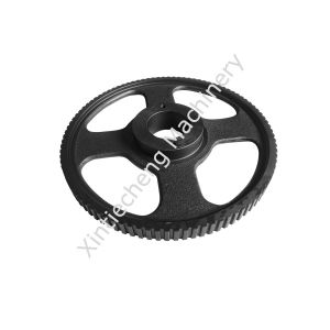 HT250 Grey Cast Iron Timing Belt Pulley Timing Belt Component