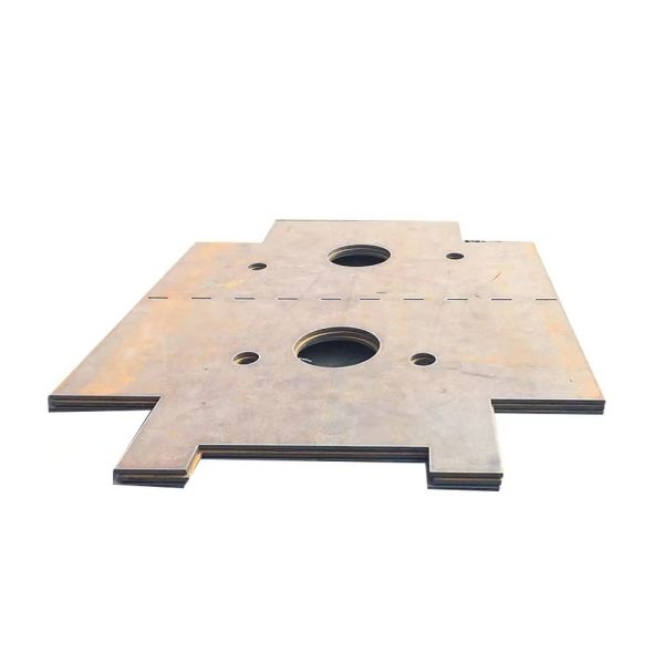 20mm Carbon Steel CNC Flame Cutting Steel Plate OEM Machining Sheet Metal Rust