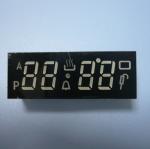 OEM Low Power 7 Segment Display Green Color , 0.38 Inch Common Anode 7 Segment