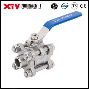 China Q61F-1000WOG Stainless Steel Full Port Thread Ball Valve 2000wog Xtv 3PC Floating on sale