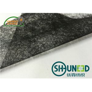 Black Fusible Fleece Interfacing , Bonding Fabrics Fusible Webbing