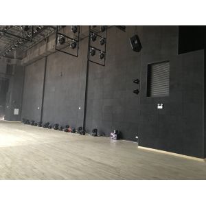 China Auditorium Side Wall Black RAL Cement Wood Wool Acoustic Panels Soundproofing Board on sale