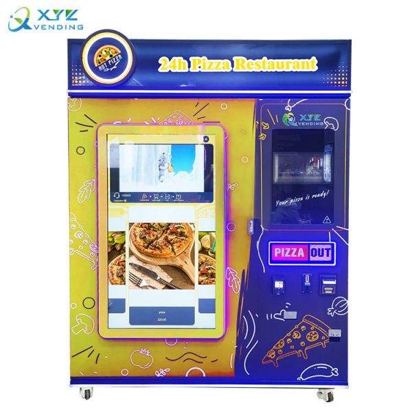 Quality XY Elevator 8 Inch 10 Inch 12 Inch Heated Automatic Frozen Food Self Service Vending Machine for Pizza wholesale