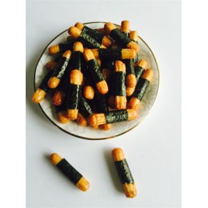 Seaweed Rolled Rice Cracker Snacks Crispy Delicious Puffed Rice Snacks
