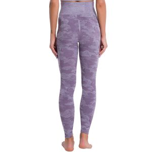 Compression Mesh Insert Leggings Sport Fitness Womans Workout Pants