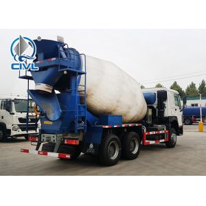 6x4 HOWO 9m3 10M3 Concrete Mixer Truck With Closely Hydraulic System