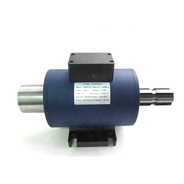 Quality Force Measurement Made Easy with 1'' 3/8 PTO 6 Spline Shaft Rotary Torque Transducer 500Nm 1000Nm 2000Nm Torque Sensor Meter wholesale