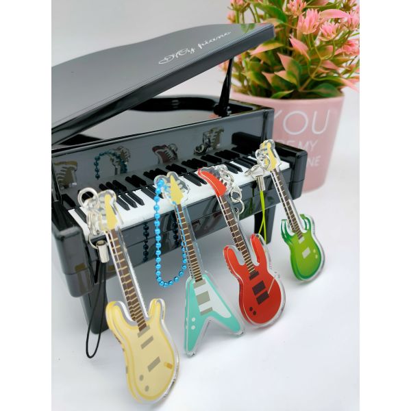 Quality Personalized Printed Acrylic Keyrings Innovative Multiusage Shakable wholesale