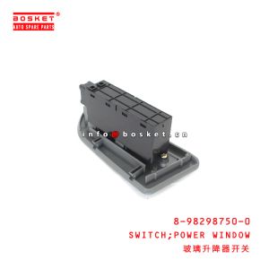 China 8-98298750-0 Power Window Switch For ISUZU VC46 4HK1 6UZ1 8982987500 on sale