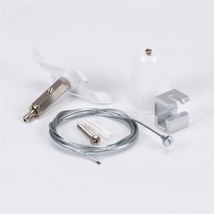 LED Linear Trunking Suspension Kit Lighting System Wire Hanging Fixtures