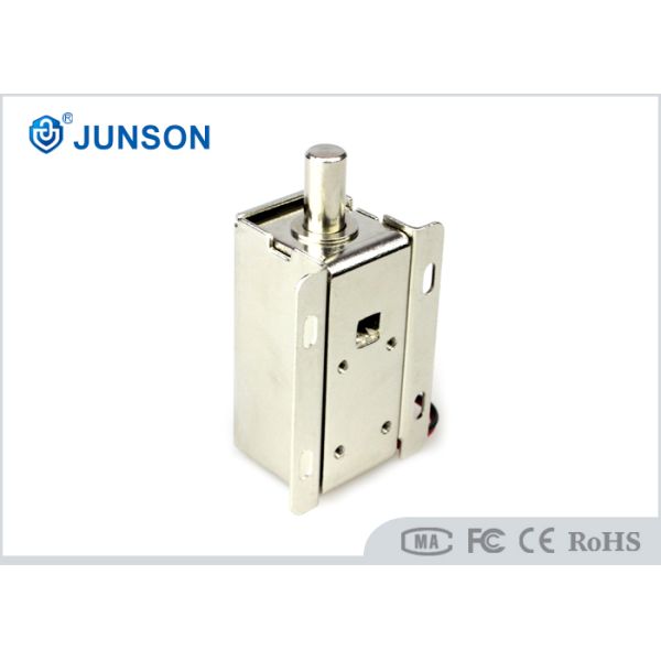 12V or 24V DC Round lockpin of Electronic Cabinet Lock in 8mm stroke