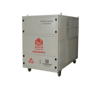Black / Grey Variable Resistive Load Bank To Reduce Wet Stacking Problems