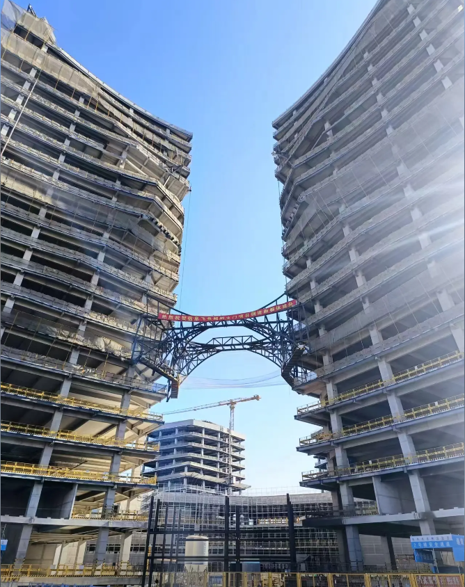 Prefabricated Hot Rolled Office Steel Building Galvanized