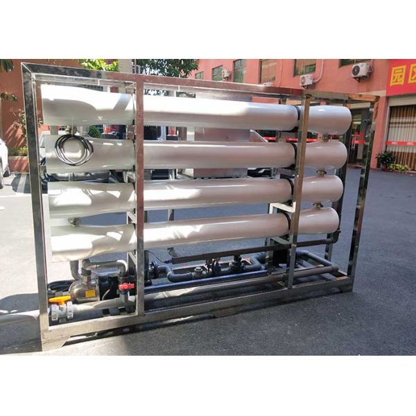 6TPH Brackish Water System / Reverse Osmosis Water Purification Plant TDS5000-10000PPM