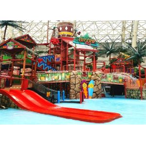 Custom Aqua Playground Amusement Park Equipment For Relaxation