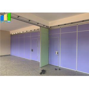 Folding Sliding Partition Walls MDF Melamine Movable Soundproof Walls Partition