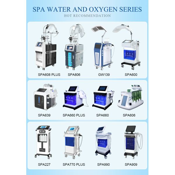 Multifunctional 10 in 1 facial care skin Moisturizing hydra oxygen mask jet peel skin facial care machine