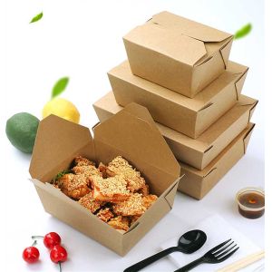 Disposable Takeaway Fast Food Box Machine Take Away Lunch Food Box Making