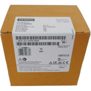 Cheap SIEMENS 6ES7212-1HF40-0XB0 SIMATIC S7-1200, CPU 1212FC, COMPACT CPU, DC/DC/RELAY, ONBOARD I/O: 8 DI 24 V DC; 6 DO RELAY 2 A; 2 AI 0-10 V DC, POWER for sale
