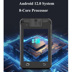 4G Bluetooth Police Worn Cameras with Definition Audio / Video Recording