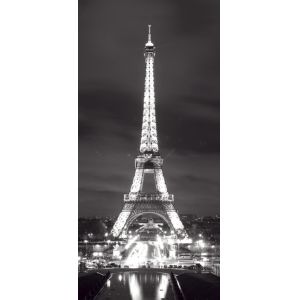Cheap 40 * 50cm B120 Eiffel Tower Electrical Wood Frame Structure Lighted Wall Art for sale